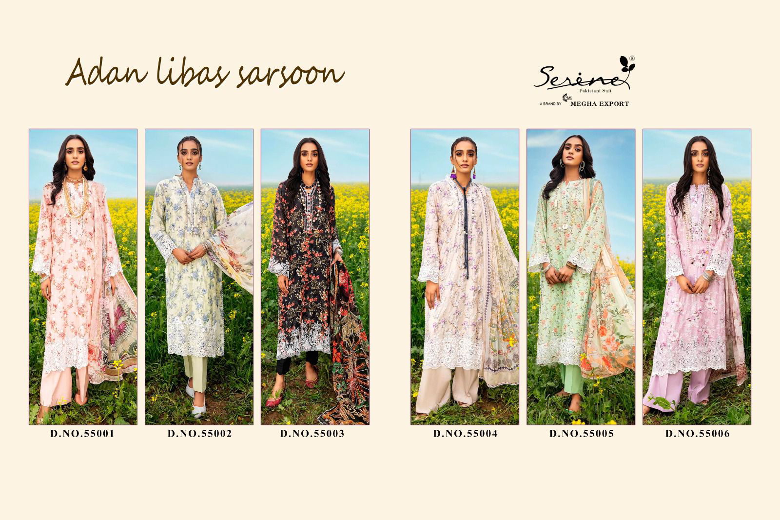 Adan Libas Sarsoon By Serine Pakistani Suits Catalog